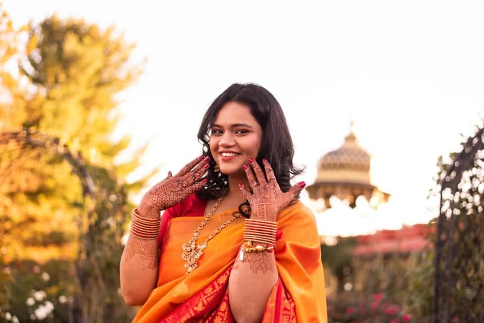 Bridal makeup and mehndi work by Mayuri Kakkad