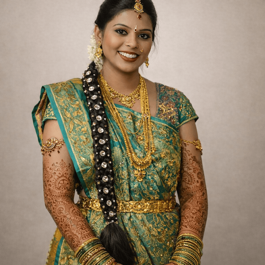 Bridal makeup and mehndi work by Mayuri Kakkad