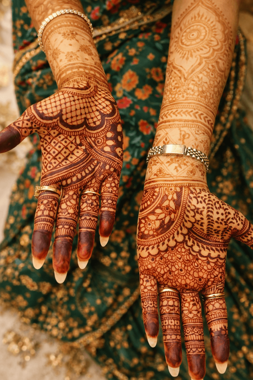 Bridal makeup and mehndi work by Mayuri Kakkad
