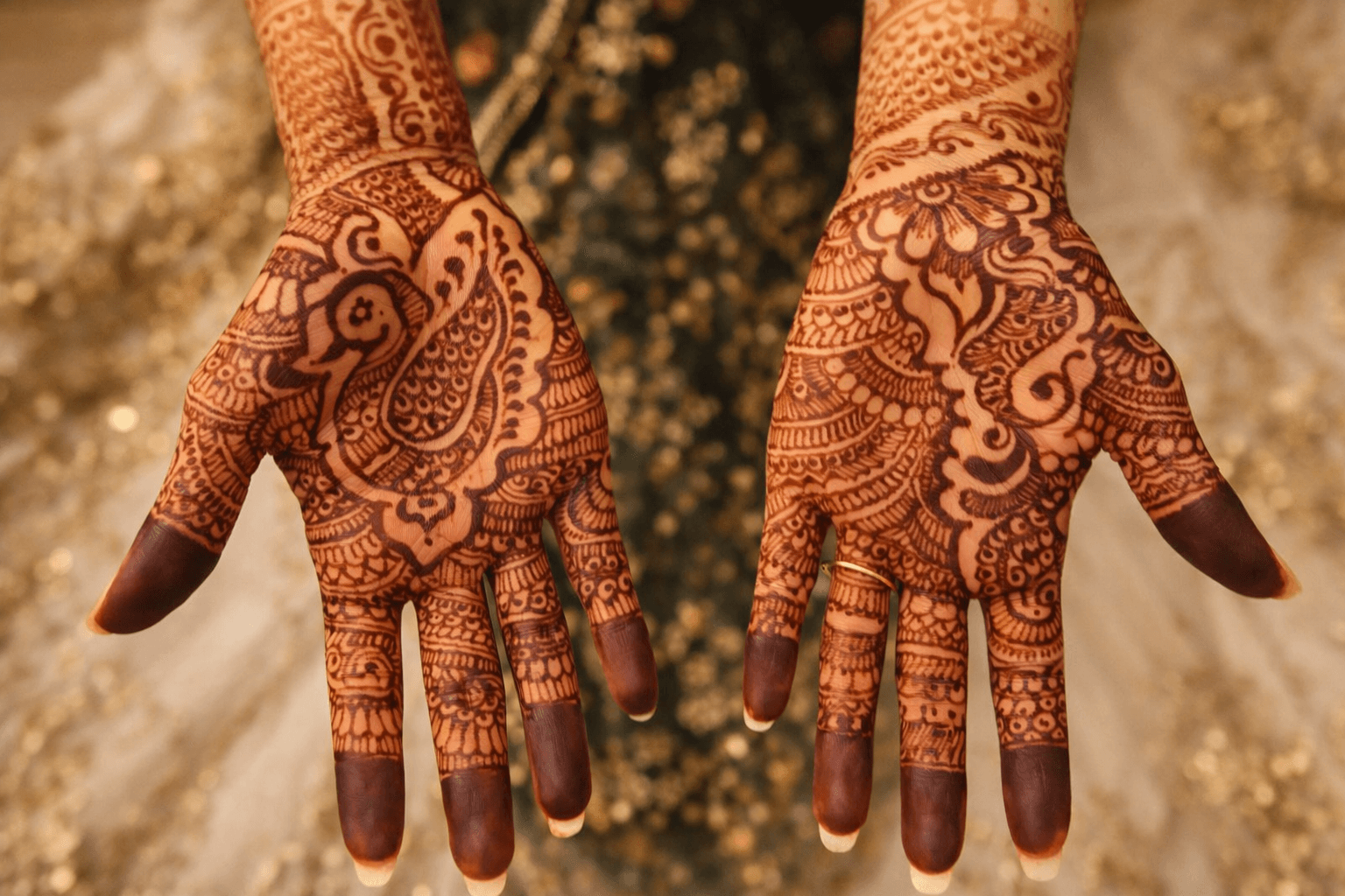 Bridal makeup and mehndi work by Mayuri Kakkad