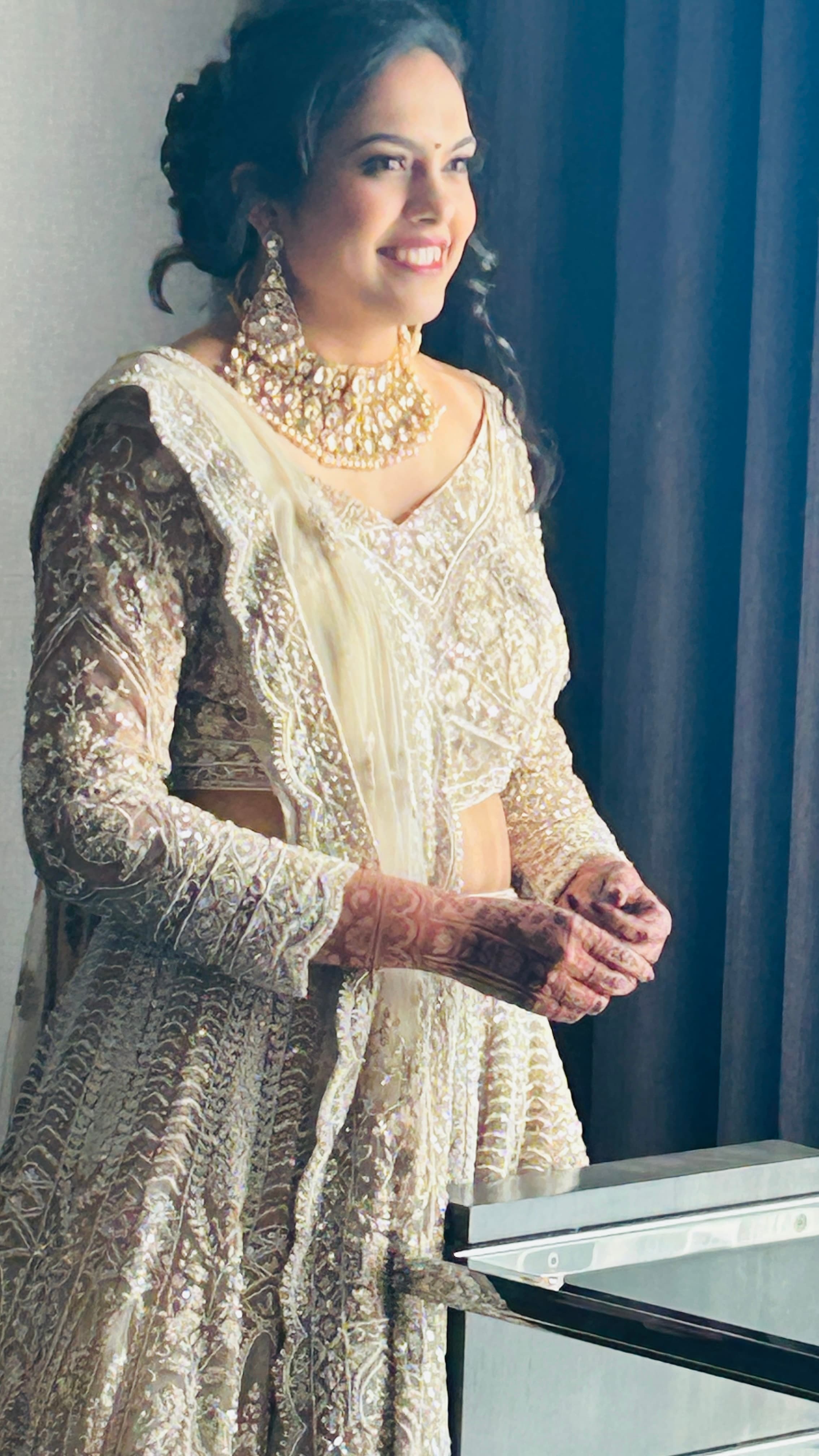 Bridal makeup and mehndi work by Mayuri Kakkad