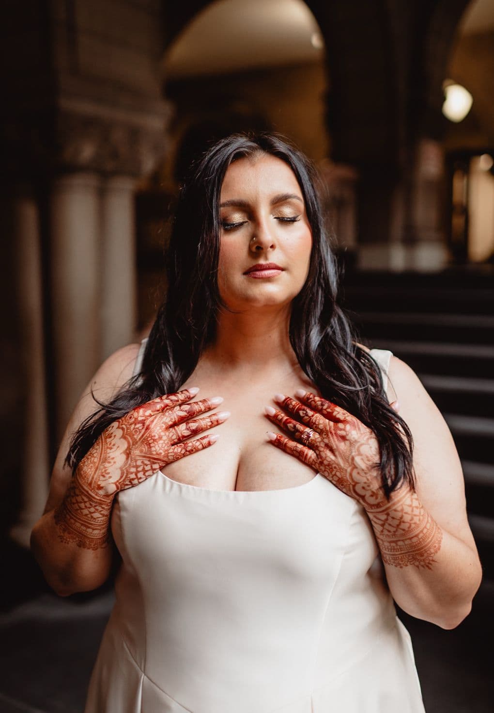 Bridal makeup and mehndi work by Mayuri Kakkad