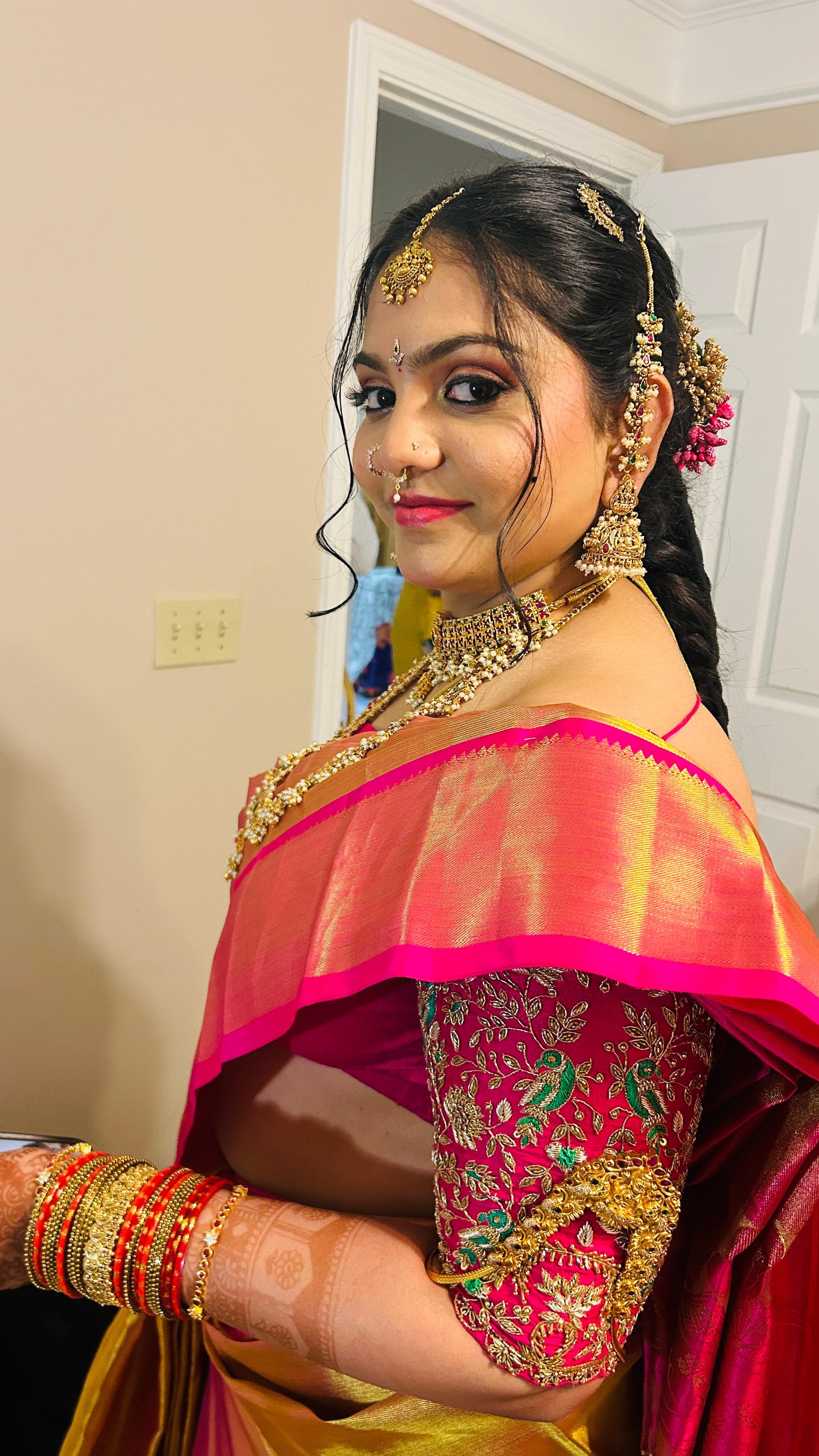 Bridal makeup and mehndi work by Mayuri Kakkad