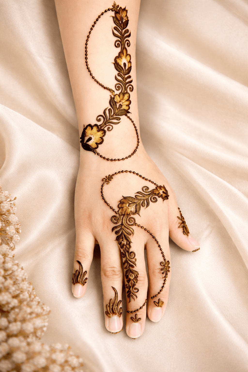 Bridal makeup and mehndi work by Mayuri Kakkad