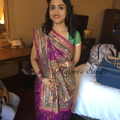 Bridal makeup and mehndi work by Mayuri Kakkad